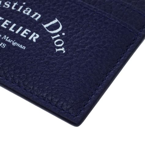 christian dior men's card holder.